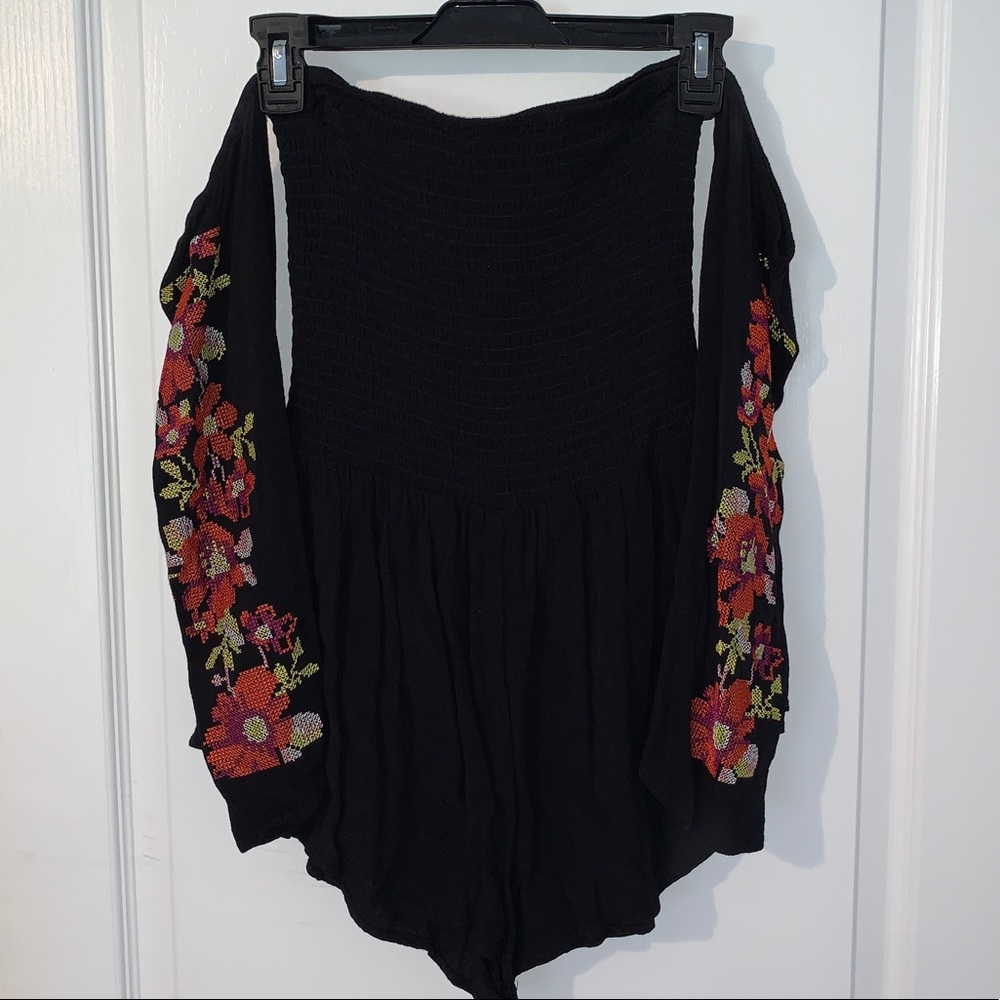 Off the shoulder romper